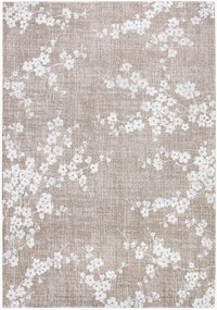 Wasbaar jacquard in- & outdoor vloerkleed Sakura