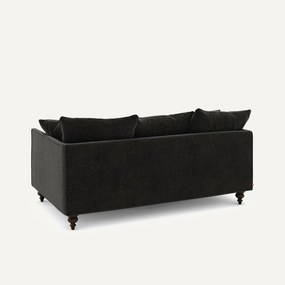 Compacte fluwelen chenille bank, Lazare