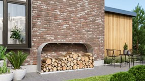 Vitavia Houtopslag Ardor 401 - vlak - wit - Houtopslag - L100 cm hoog