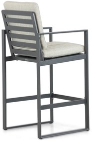 Barstoel Aluminium Grijs-antraciet Lifestyle Garden Furniture Nuno