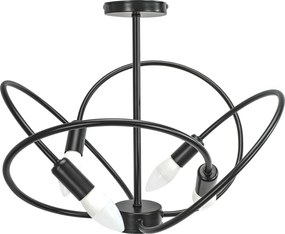 Lampa 4 zwart APP1093-4C