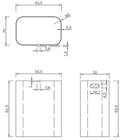 Sapho Bellagio wasmand 50,5x62,5x32cm ecru