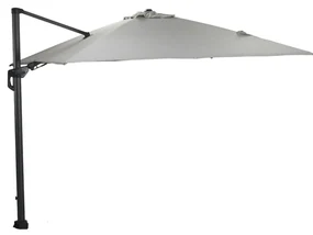 Garden Impressions Zweefparasol Hawaii Deluxe 300x300 - donker grijs - zand