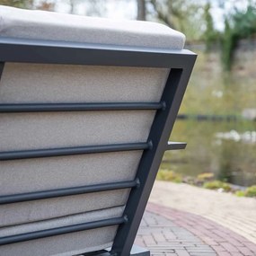 Garden Impressions Coba verstelbare loungestoel - desert sand