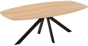 Goossens Excellent Eettafel Uniek, Semi ovaal 260 x 120 cm