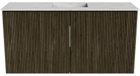 Mondiaz Joya DLux 80cm toiletmeubel shadow met wastafel faye midden zonder kraangat opalo