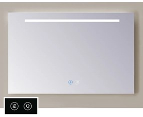 Sanicare Tutti LT1 spiegel met verwarming, verlichting, LED strook en touch bediening 60cm