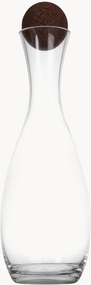Mondgeblazen karaf Nature met kurken stop, 1.5 L