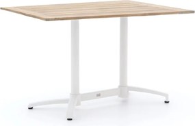 Inklapbare tafel Bellagio | Rechthoekig | Tuintafel Teakhout | 140x80cm | 4 personen | Kees Smit Tuinmeubelen