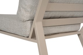 Hoek loungeset 6 personen Aluminium Zand/Beige  Lifestyle Garden Furniture Melone
