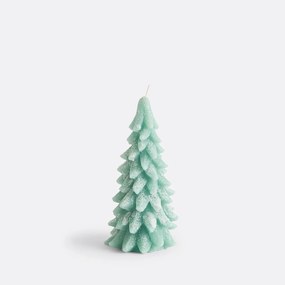Wax kerstboomkaars H16,5 cm, Caspar
