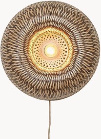 Wandlamp Barbados van bamboehout