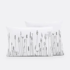 Kussensloop in katoen, Flore