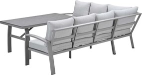 Garden Impressions Cameron lounge dining set 3-delig links - valley sand