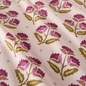 Kussensloop in gewassen katoen, bloemenprint, ANTES