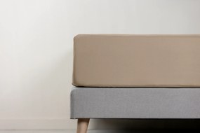 NL BL Emma Topper Cover Sateen 180x210 Beige