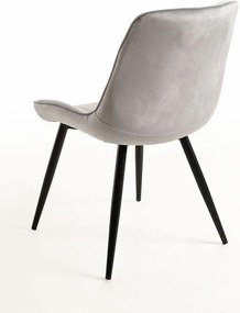 Set 4 Lene Fluwelen Stoelen