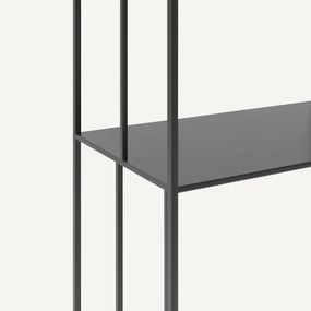 Boekenrek in staal H240 cm, Parallel XL slim