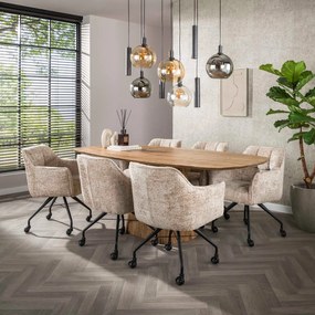 Hanglamp Met Bolvormige Glazen