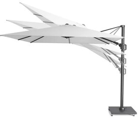 Platinum Challenger Premium T2 3.5 Rond - Champagne Teak met voet en hoes