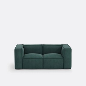 Modulaire bank, 2-zit, ribfluweel, Seven