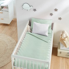 Dekbedovertrek voor baby in katoen, Scenario