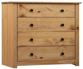 vidaXL Bijzetkast Panama Range 80x40x73 cm grenenhout