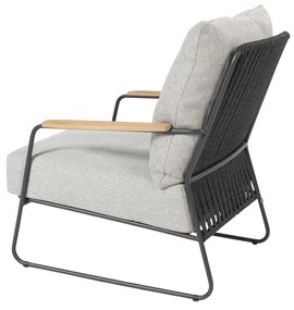 4 Seasons Outdoor Balade hoekbank XL met loungestoel * SALE *  Loungebank    antraciet weerbestendig