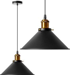 HANGLAMP PORTO ZWART