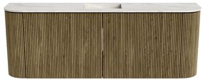 Mondiaz Joya DLux 115cm toiletmeubel ronding links/rechts dusk met wastafel faye midden zonder kraangat ostra