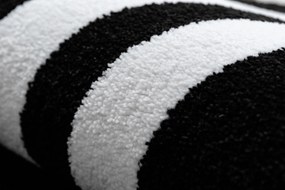 Tapijt HAMPTON Kader zwart - TWEEDE-KLASSE PRODUCT