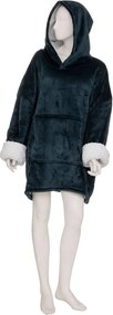 Atmosphera poncho Plaid XL - Blauw