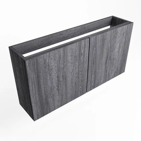 Mondiaz FOWY fonteinonderkast - 100x22x50cm - 2 deuren - push to open - softclose - Antracite FOWYTO100Ant2D