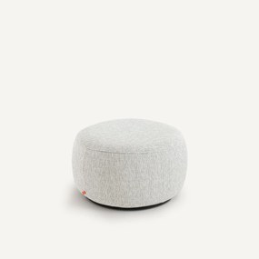 Rosebury XL poef met bouclé effect, ontwerp Emmanuel Gallina