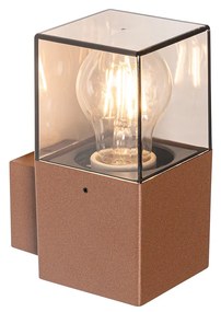 Industriële buiten wandlamp roestbruin IP44 - Denmark