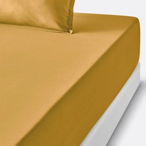 Hoeslaken van perkal katoen, 80 draden, 35 cm kop, Scenario