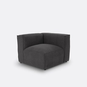 Modulaire hoek, getextureerde stof, Seven