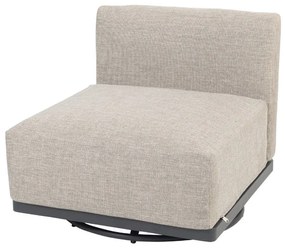 4 Seasons Outdoor Furore loungebank XL met draaifauteuil SALE  Loungeset    houtkleur weerbestendig