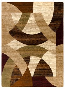 Tapijt ROYAL HD10 Geometrisch - beige / groen