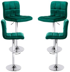 Pack 4 Taburetes Casper Terciopelo