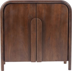 Kastje Hout Met Ronde Hoeken - 80x40x80cm.