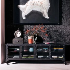 Kare Design Factory Industrieel TV-meubel - 160x40x56cm.