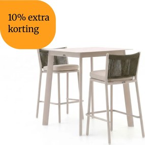 + 10% kassakorting | Barset Manifesto | 2 personen | Tuinset aluminium | 3-delig | Kees Smit Tuinmeubelen