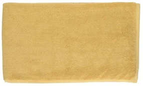 Badmat, Recycled katoen, Korengeel, 50 x 80 cm