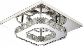 Kristallen vierkante plafondlamp Plafond Glamour 8W APP406-C