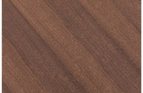 Goossens Salontafel Bo rond, hout eiken donker bruin, modern design, 80 x 31 x 80 cm