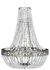 vidaXL Kroonluchter kristal-look 36,5x46 cm