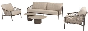 Allora stoel bank loungeset 5 delig terre 4 Seasons Outdoor