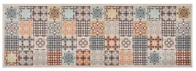 vidaXL Keukenmat wasbaar Mosaic Colour 60x180 cm