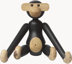 Decoratief object Monkey Mini van eikenhout
